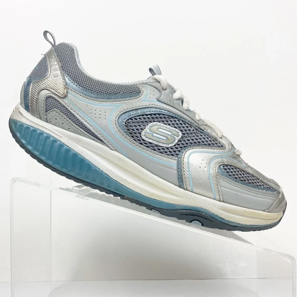 Skechers‎ Silver Shape Ups Size 8.5